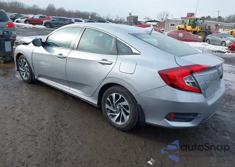 2018 Honda Civic Ex z USA, uszkodzony, nr VIN 19XFC2F76JE027486
